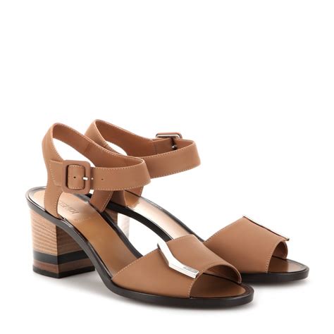 brown fendi heels|fendi sandals for women.